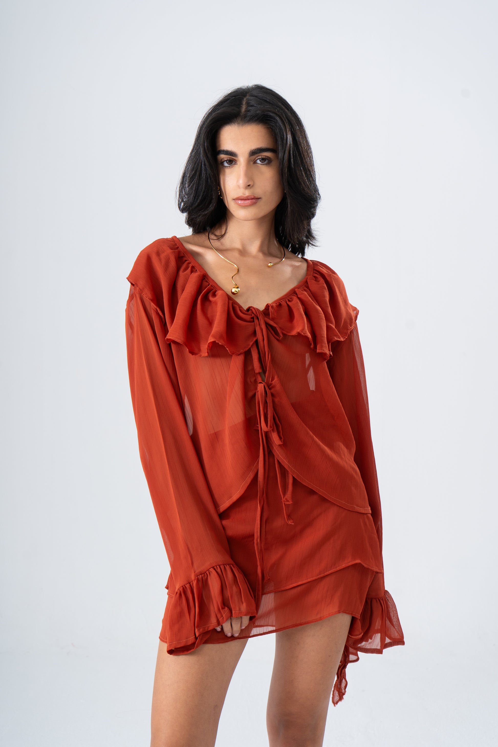 ORANGE FRILLS