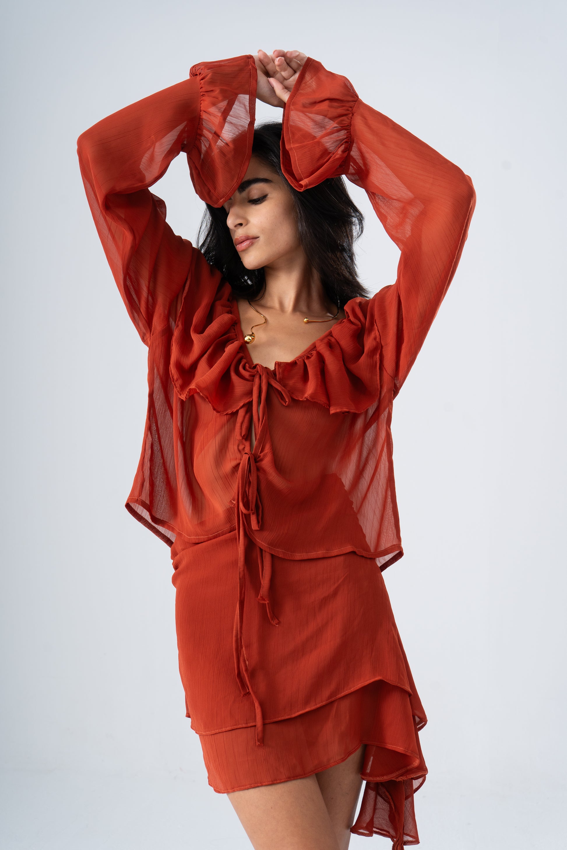 ORANGE FRILLS