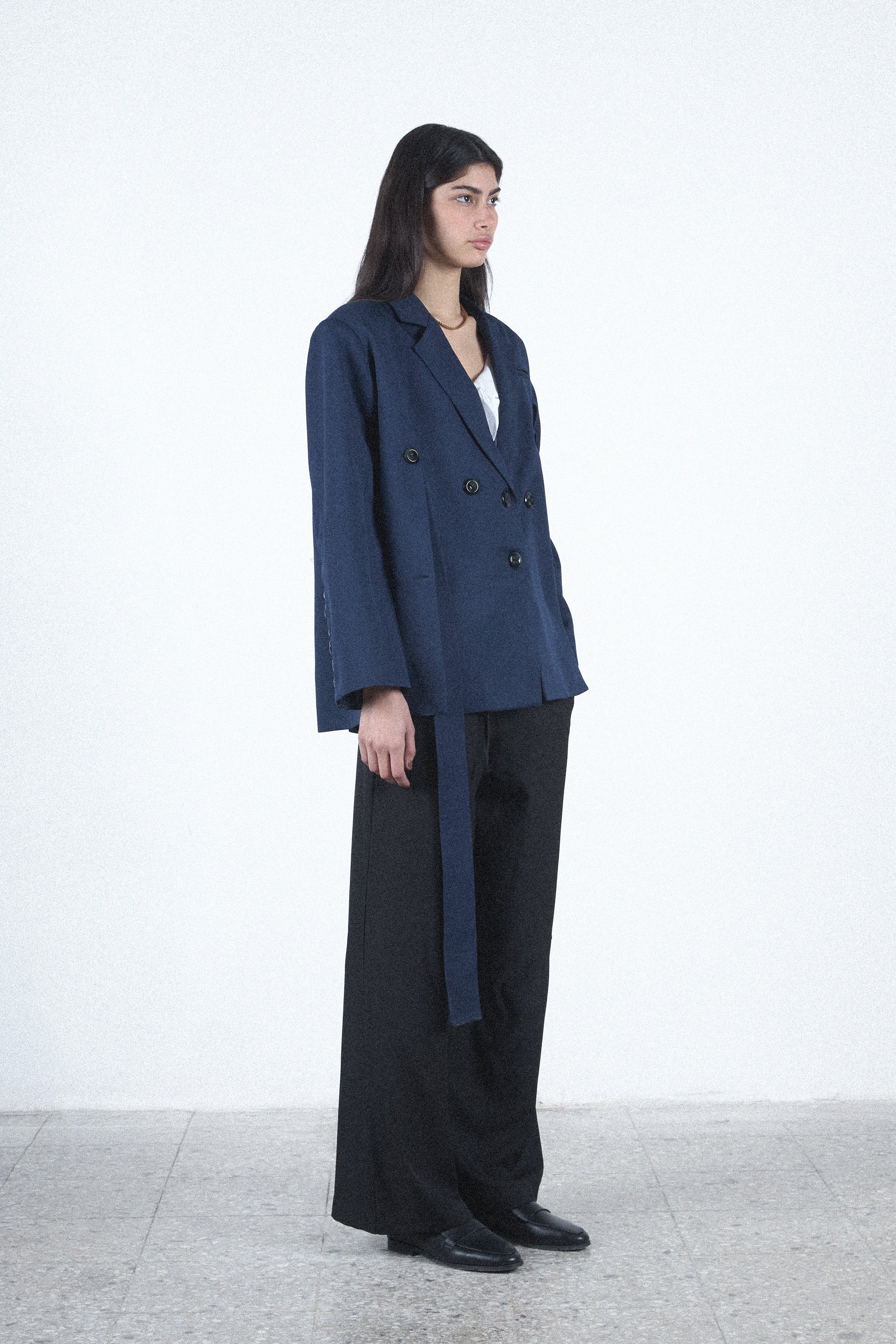 Tailored blazer — Blue