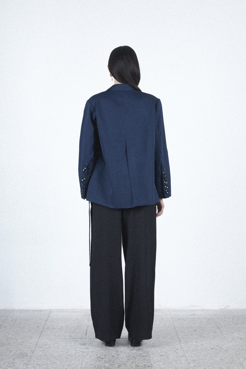 Tailored blazer — Blue