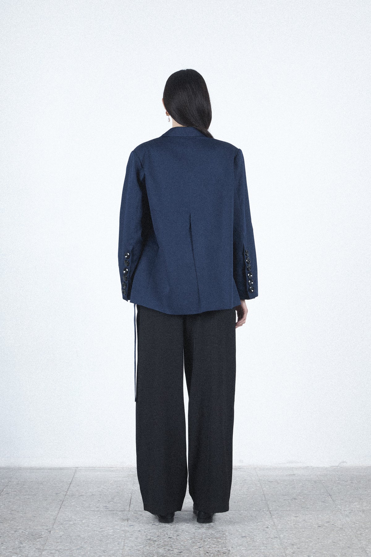Tailored blazer — Blue
