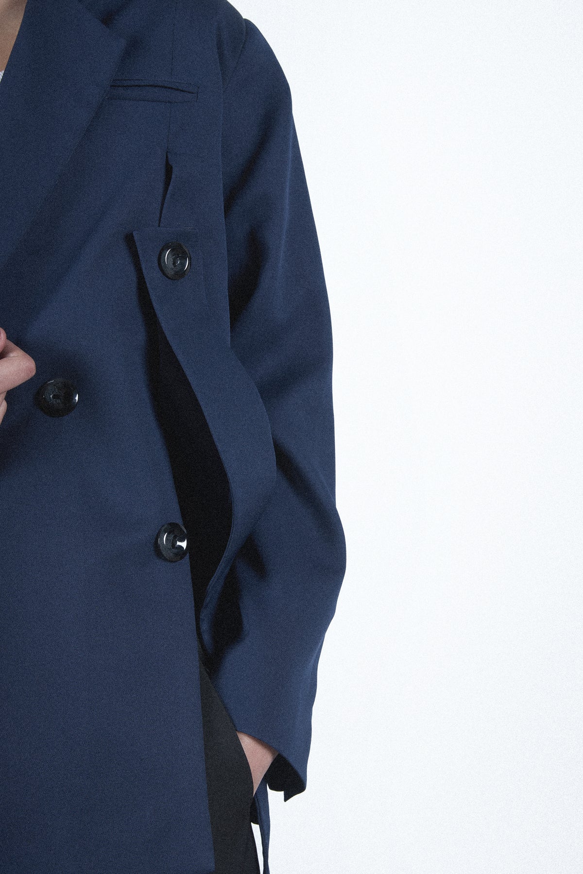 Tailored blazer — Blue