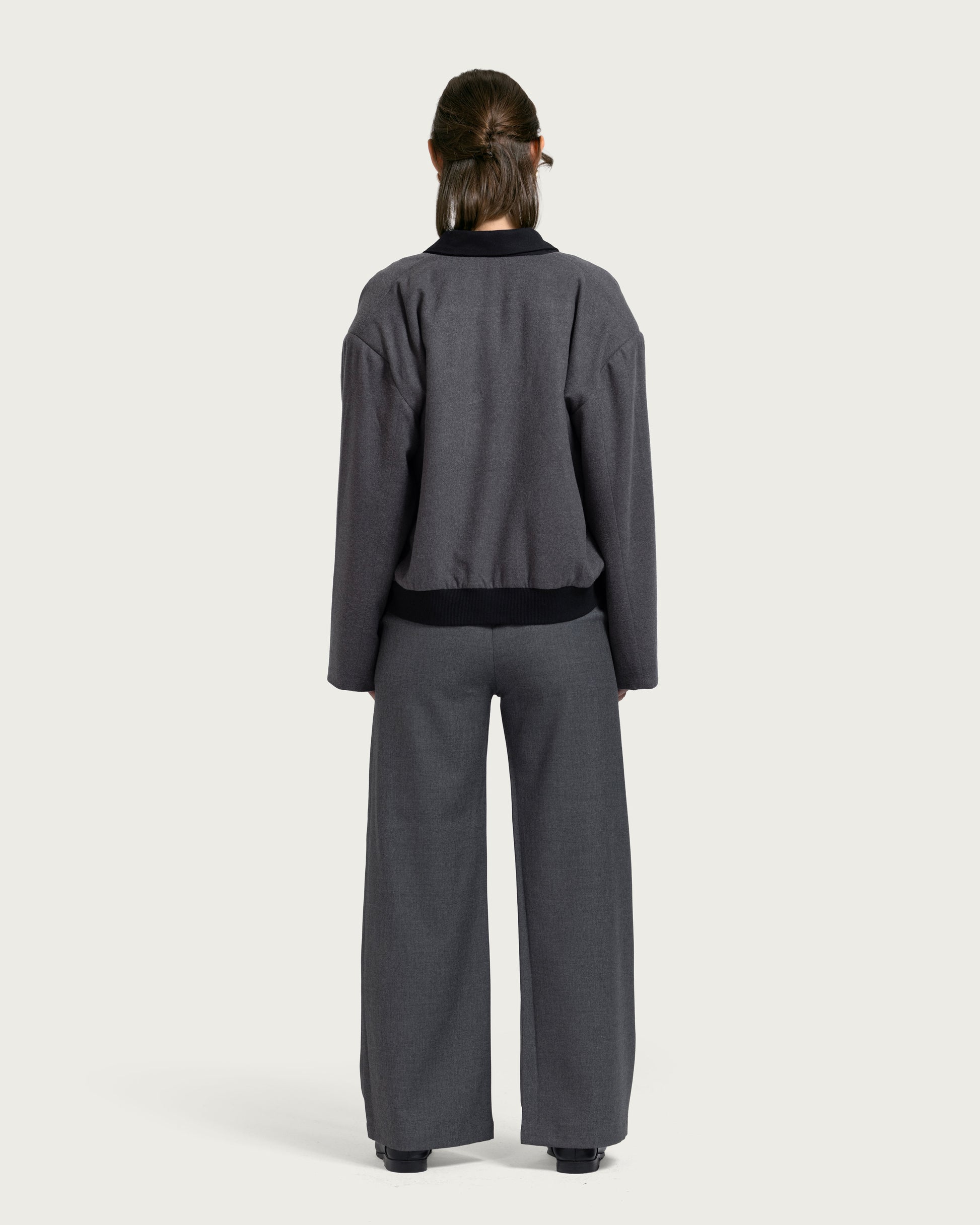 VAÏ Soft Tailored Blazer Jacket - Gray