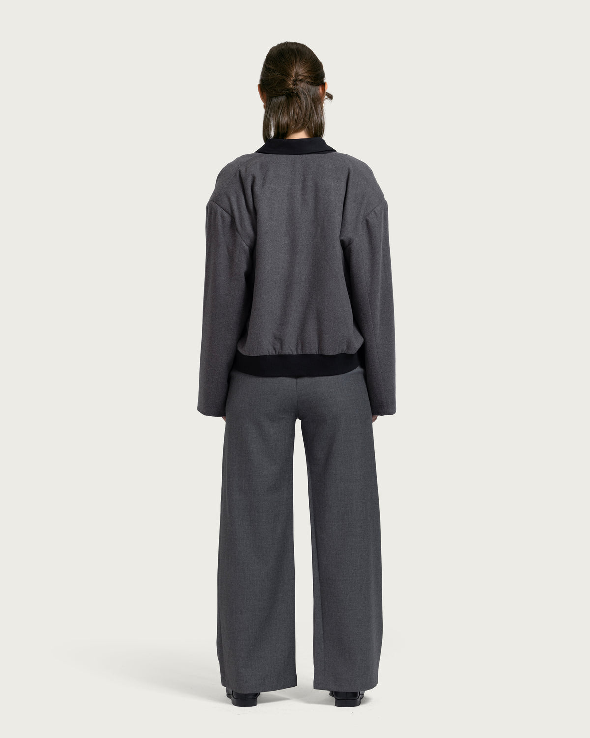 VAÏ Soft Tailored Blazer Jacket - Gray