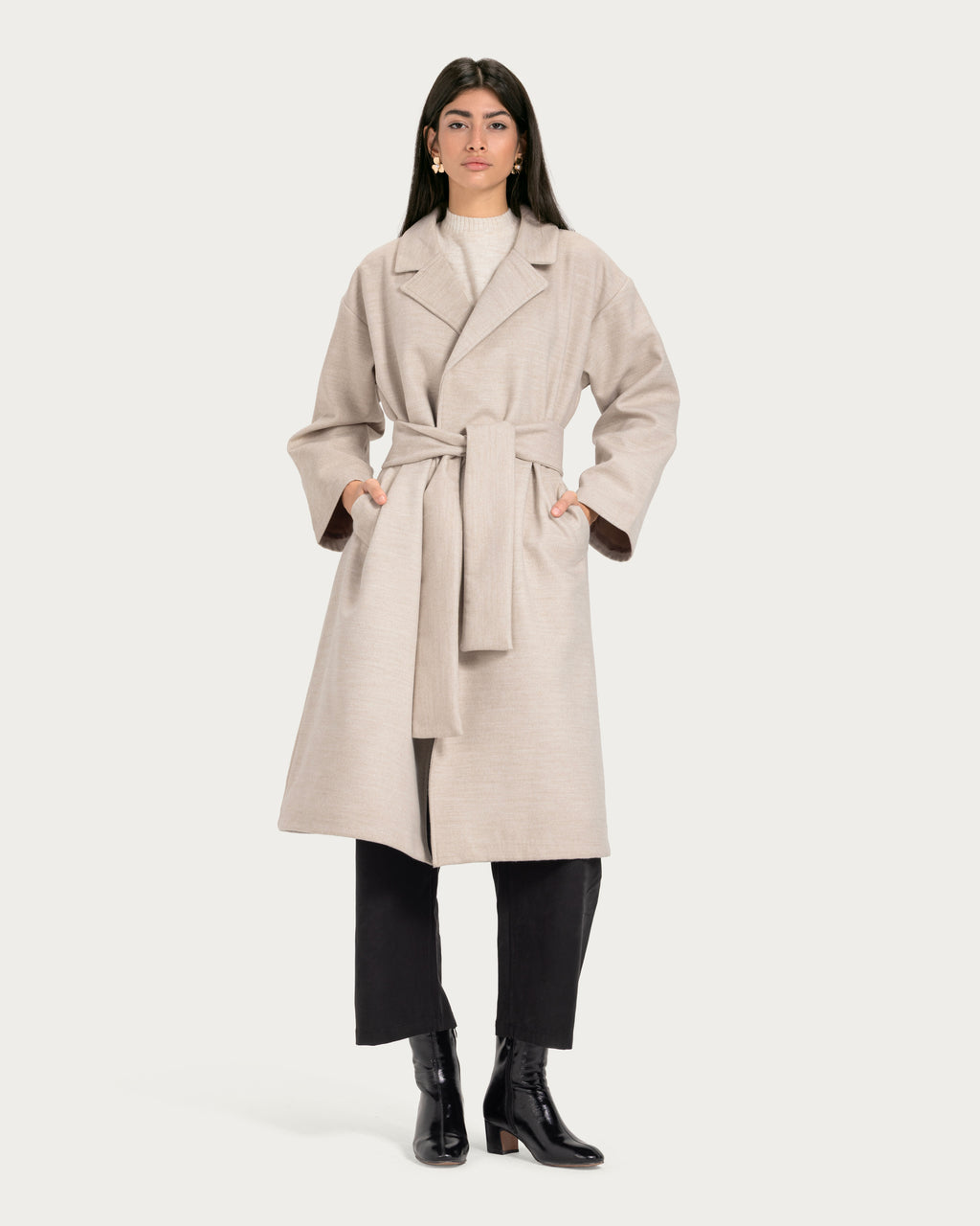 VAÏ Signature Trench Light beige / Stone