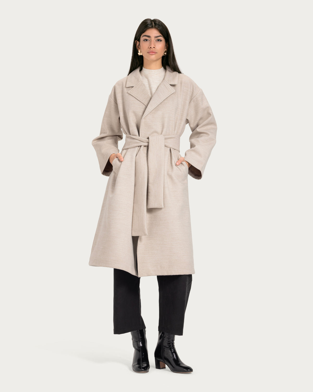 VAÏ Signature Trench Light beige / Stone